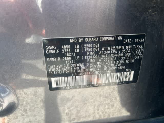 Certified 2024 Subaru Outback Limited AWD/4WD image 16