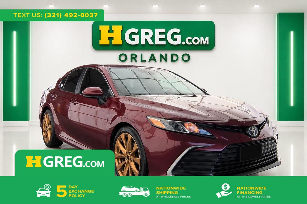 Used 2021 Toyota Camry LE FWD image 1