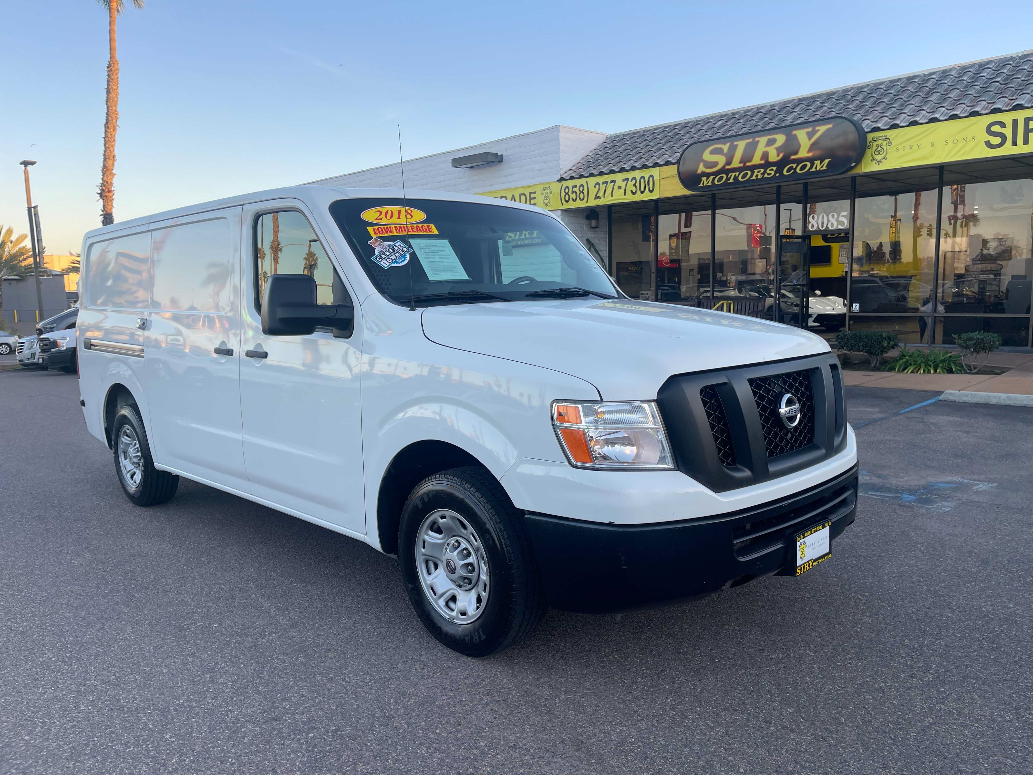 Used 2018 Nissan NV 1500 SV w/ Navigation Package RWD image 1