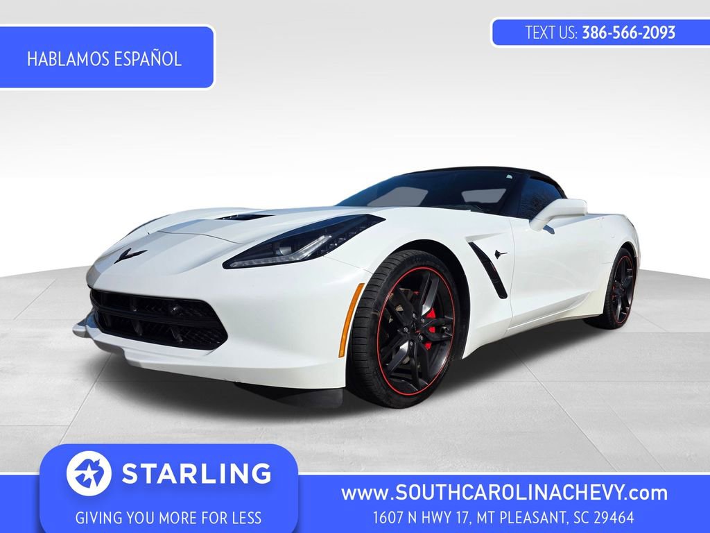 Used 2016 Chevrolet Corvette Stingray w/ 3LT Preferred Equipment Group