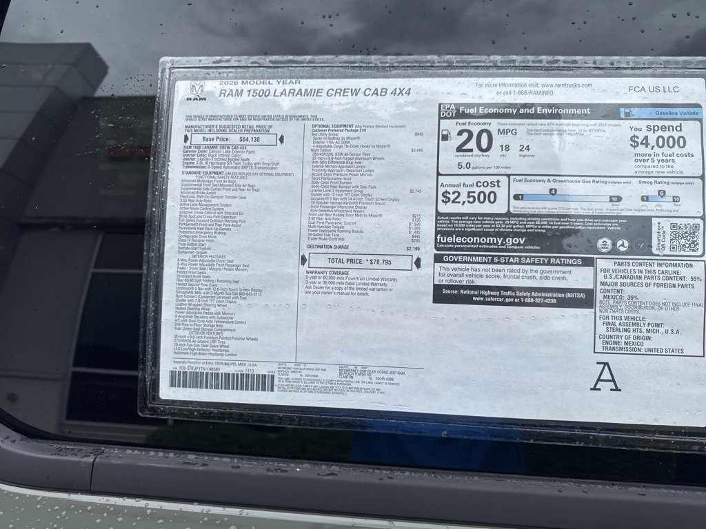 New 2026 RAM 1500 Laramie image 45