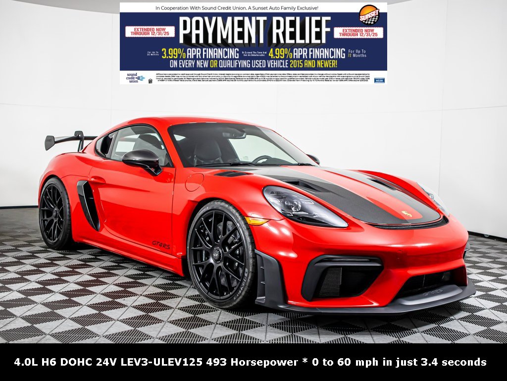 Used 2024 Porsche 718 Cayman GT4 RS