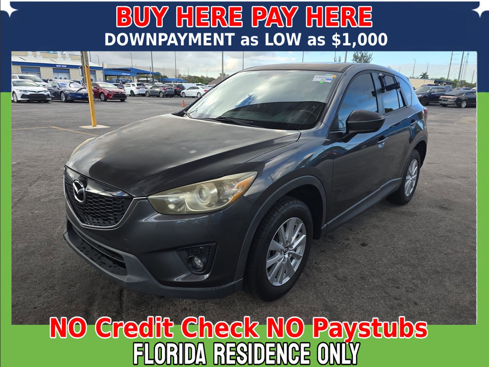 Used 2014 MAZDA CX-5 Touring w/ Bose/Moonroof Package image 2