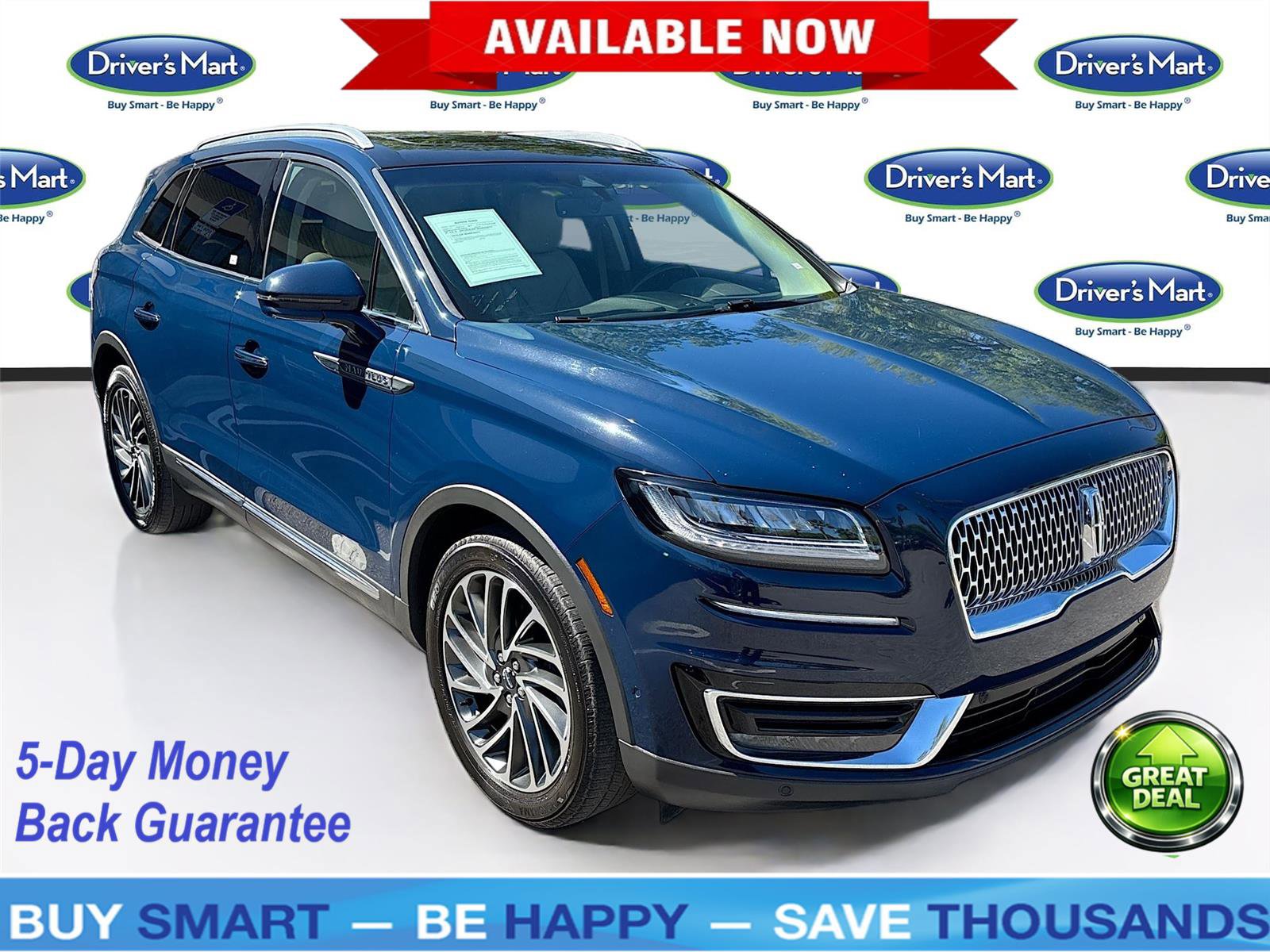 Used 2020 Lincoln Nautilus Reserve w/ Equipment Group 201A