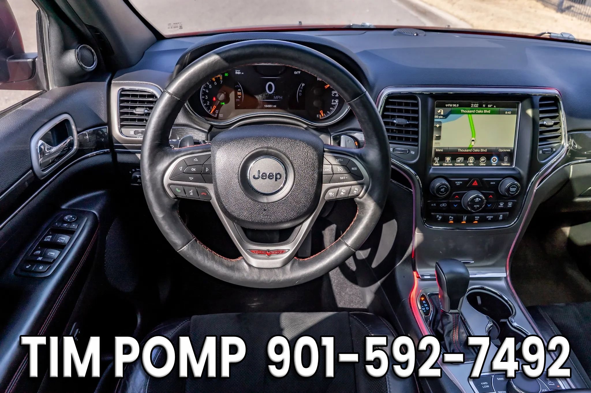 Used 2017 Jeep Grand Cherokee Trailhawk w/ Trailhawk Luxury Group image 19