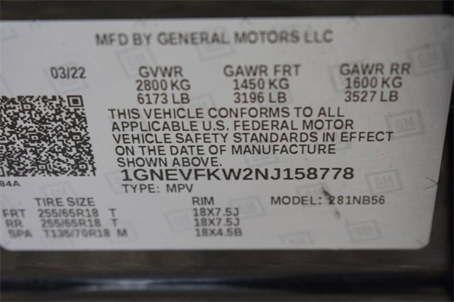 Certified 2022 Chevrolet Traverse LS image 34