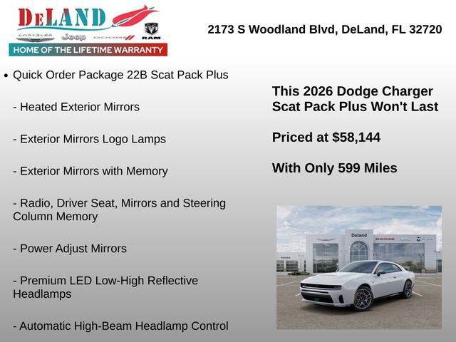 New 2026 Dodge Charger Scat Pack AWD/4WD image 24