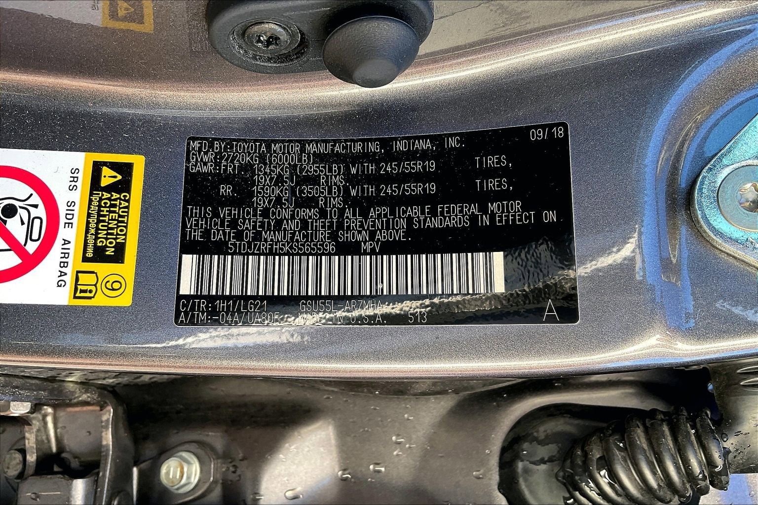 Used 2019 Toyota Highlander AWD V6 image 29