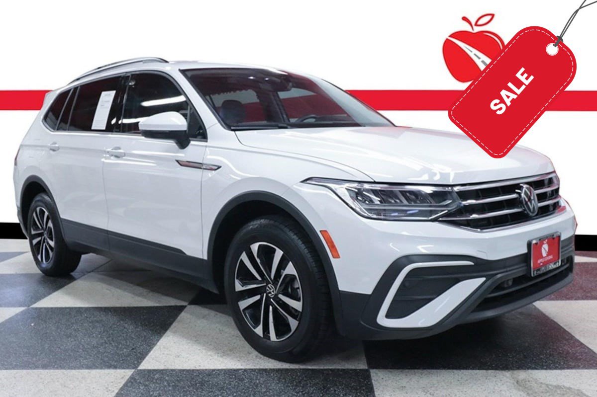 Used 2024 Volkswagen Tiguan S w/ MDO Package, Three-Row