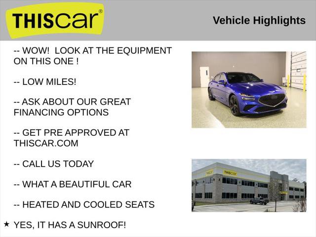 Used 2023 Genesis G70 3.3T w/ Sport Prestige Package RWD image 9