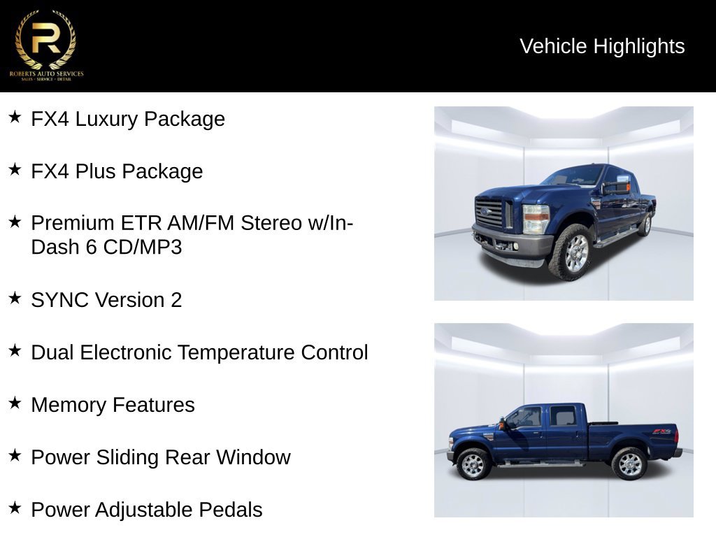 Used 2009 Ford F250 FX4 AWD/4WD image 10