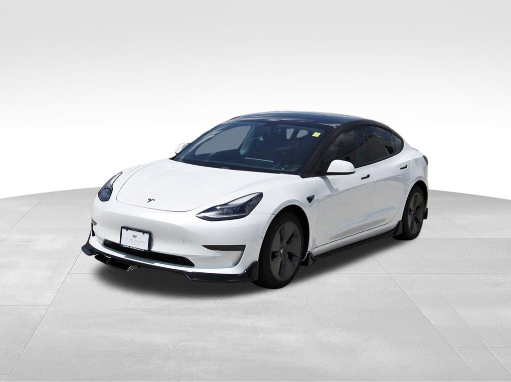 Used 2021 Tesla Model 3 Long Range AWD/4WD image 2