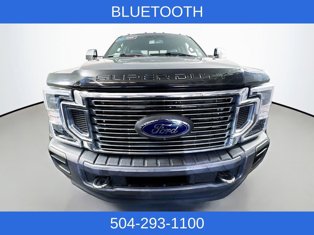 Used 2021 Ford F450 Platinum w/ Camper Package AWD/4WD image 3