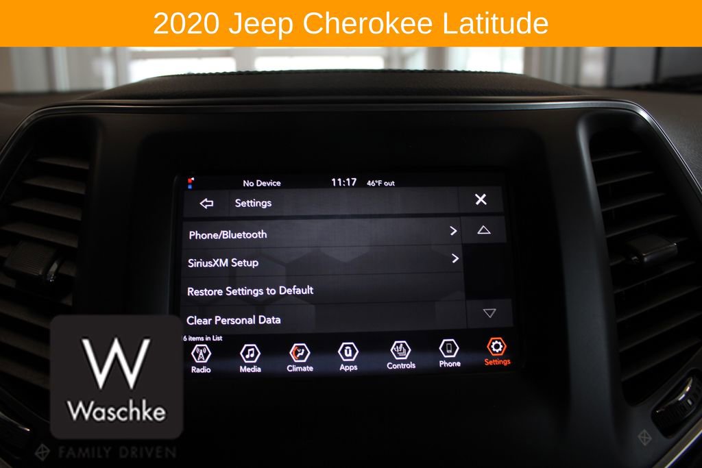 Used 2020 Jeep Cherokee Latitude w/ Cold Weather Group image 53