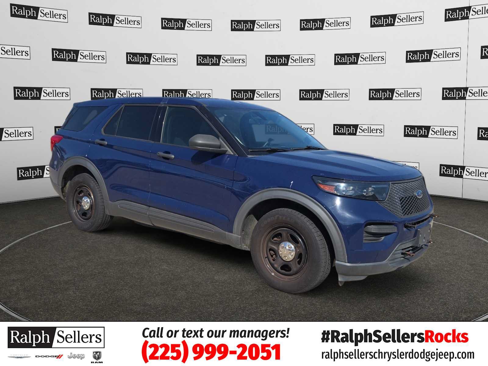 Used 2021 Ford Explorer 4WD Police Interceptor