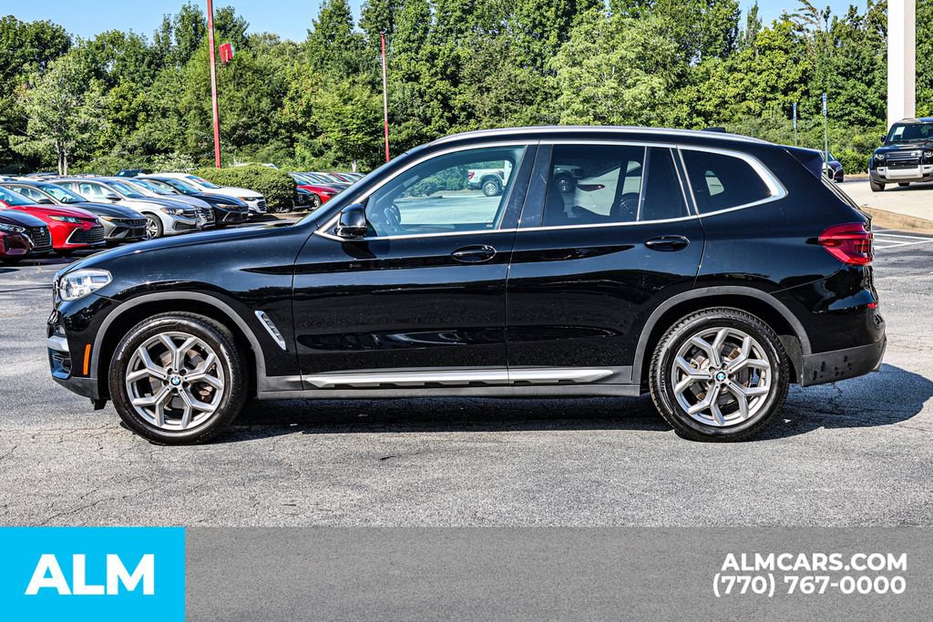 Used 2021 BMW X3 sDrive30i w/ Premium Package RWD image 8
