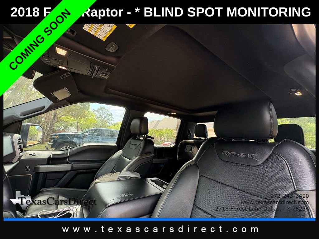 Used 2018 Ford F150 Raptor w/ Equipment Group 802A Luxury AWD/4WD image 7