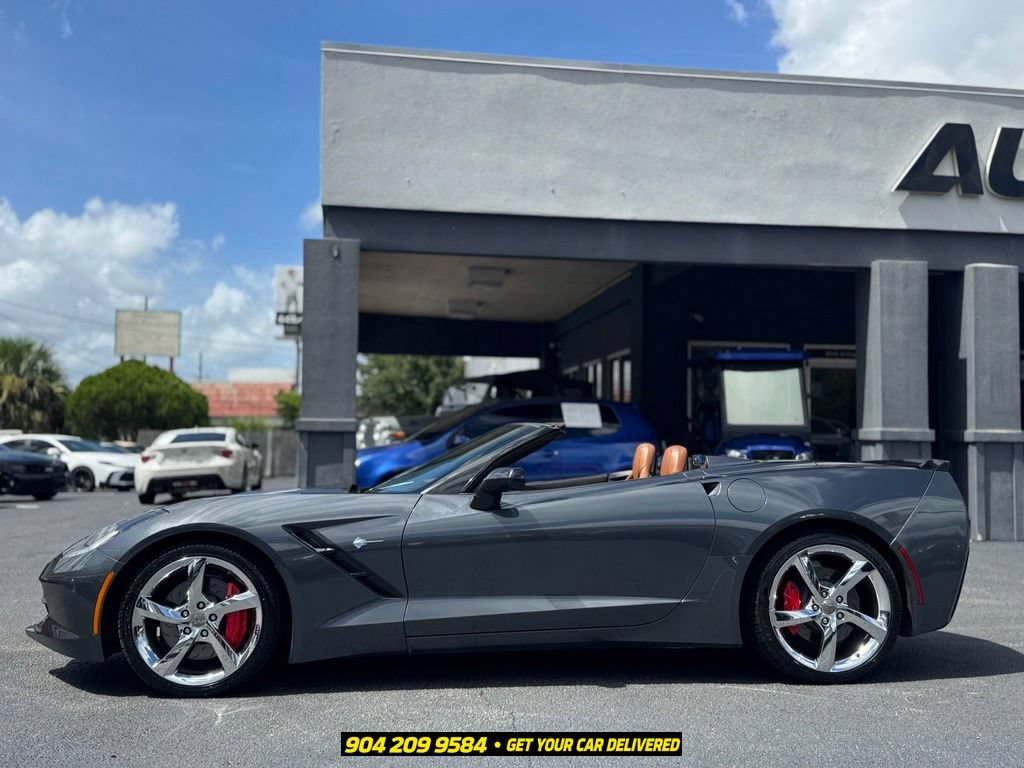 Used 2014 Chevrolet Corvette Stingray Convertible w/ 3LT Preferred Equipment Group RWD image 6