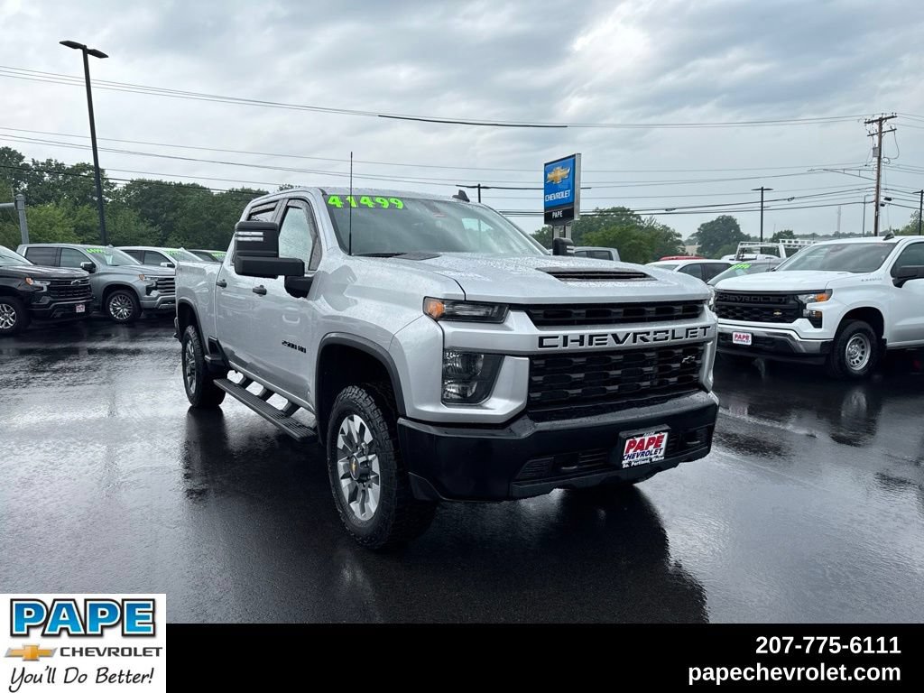 Used 2022 Chevrolet Silverado 2500 Custom w/ Custom Convenience Package AWD/4WD image 1