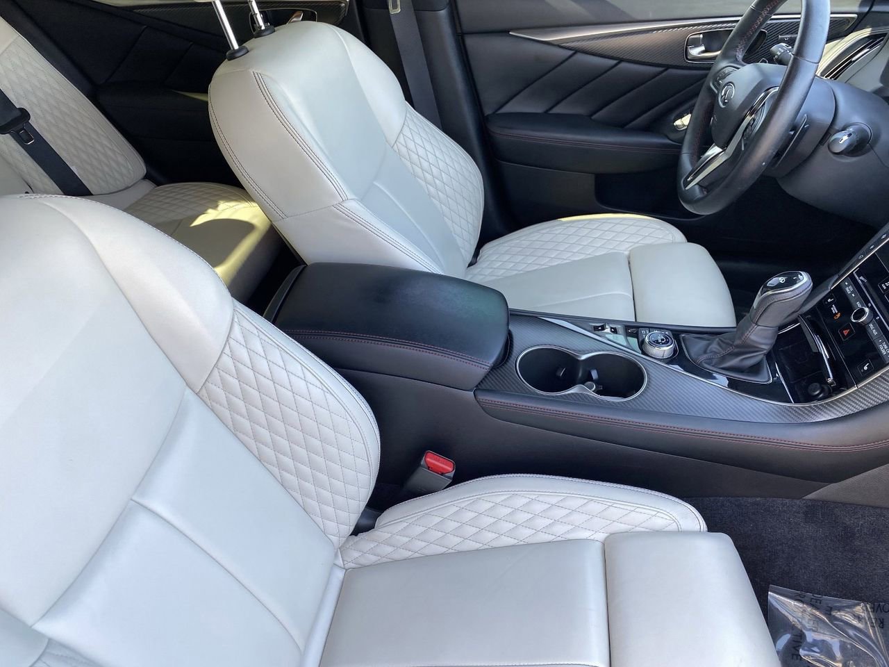 Certified 2023 INFINITI Q50 Red Sport 400 RWD image 11