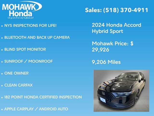 Certified 2024 Honda Accord Sport image 8