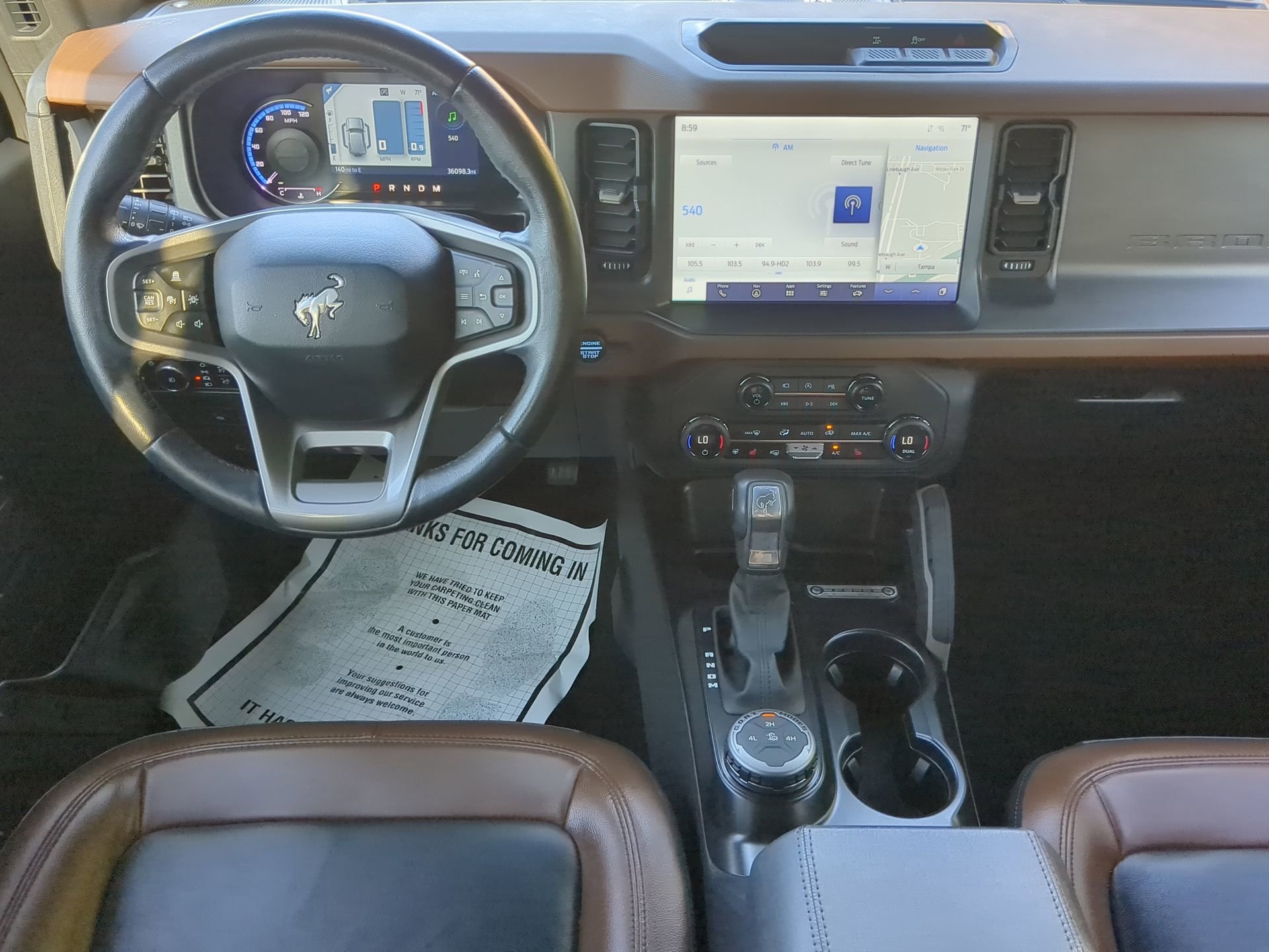 Certified 2024 Ford Bronco Outer Banks AWD/4WD image 44