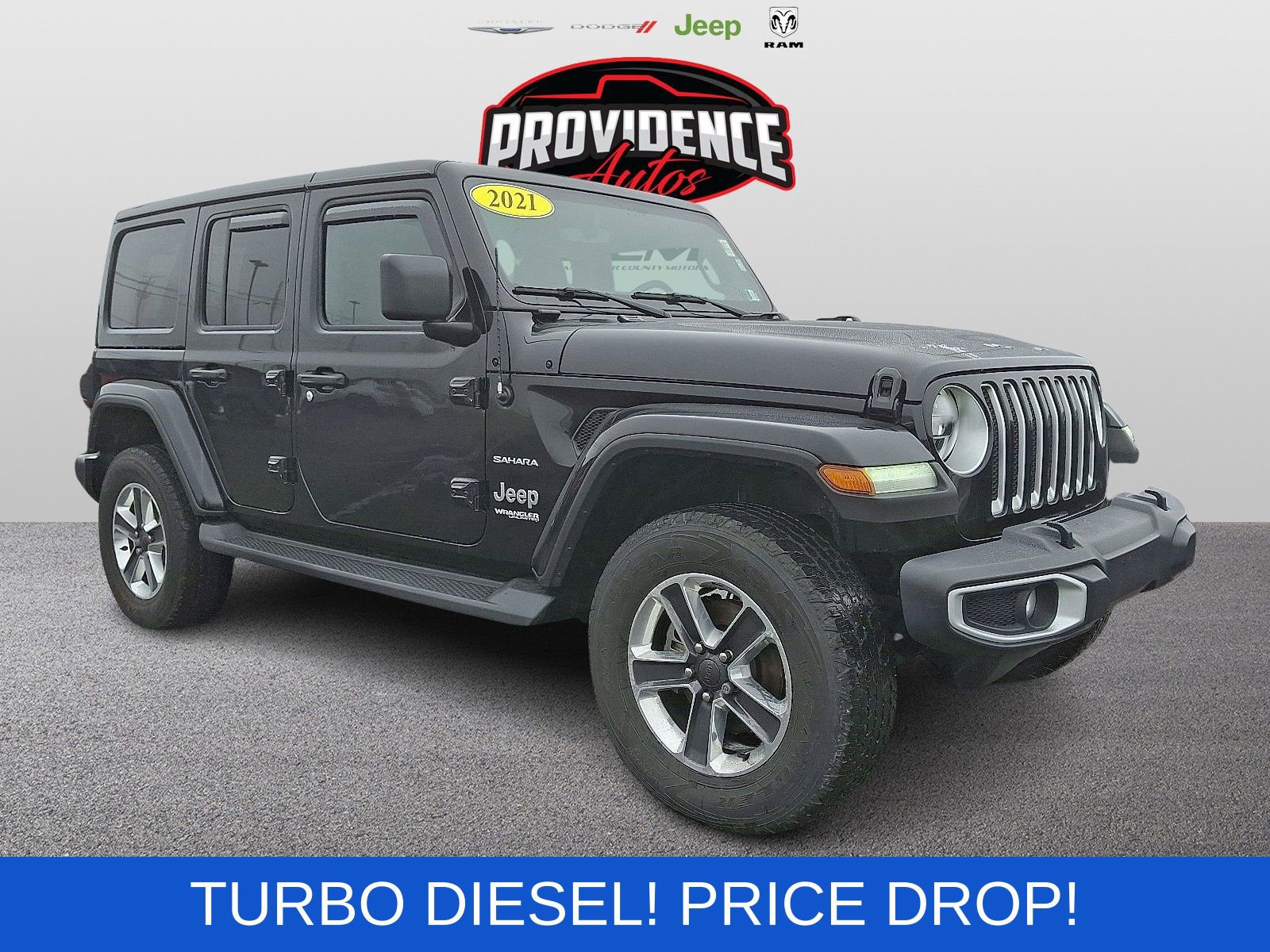 Used 2021 Jeep Wrangler Unlimited Sahara