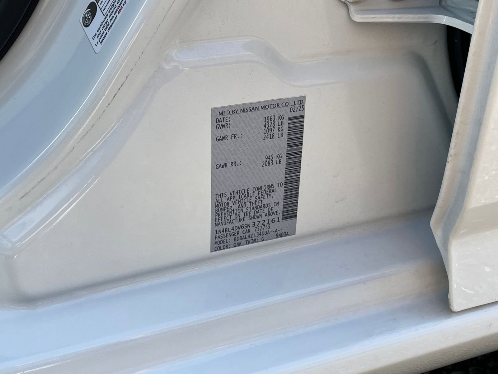 Used 2025 Nissan Altima 2.5 SV image 28