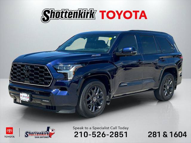 Certified 2024 Toyota Sequoia Platinum AWD/4WD image 1