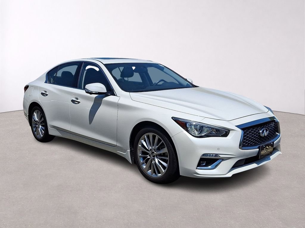 Used 2023 INFINITI Q50 Luxe w/ Cargo Package AWD/4WD image 1