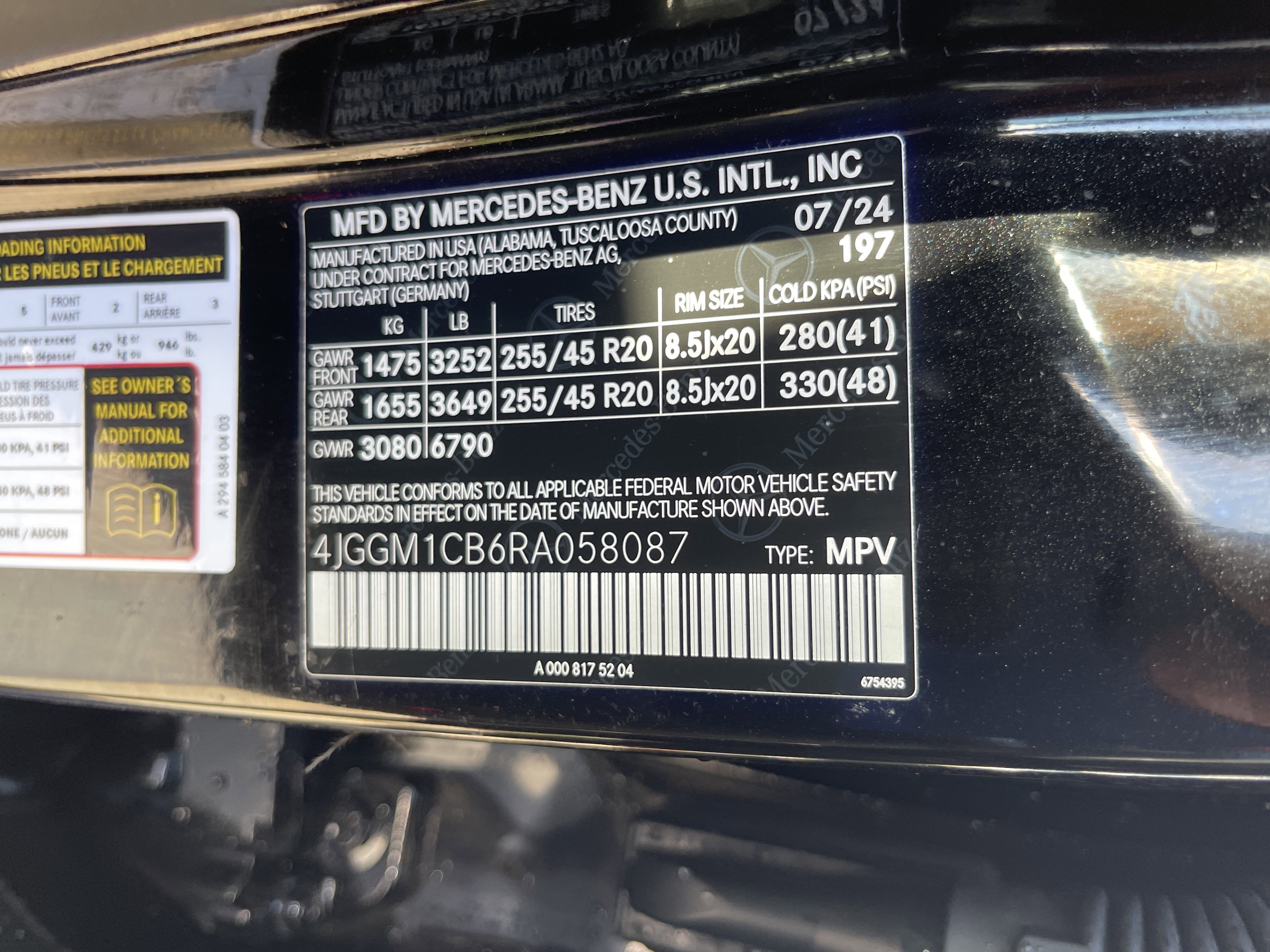 Certified 2024 Mercedes-Benz EQE 350+ 4MATIC SUV image 38