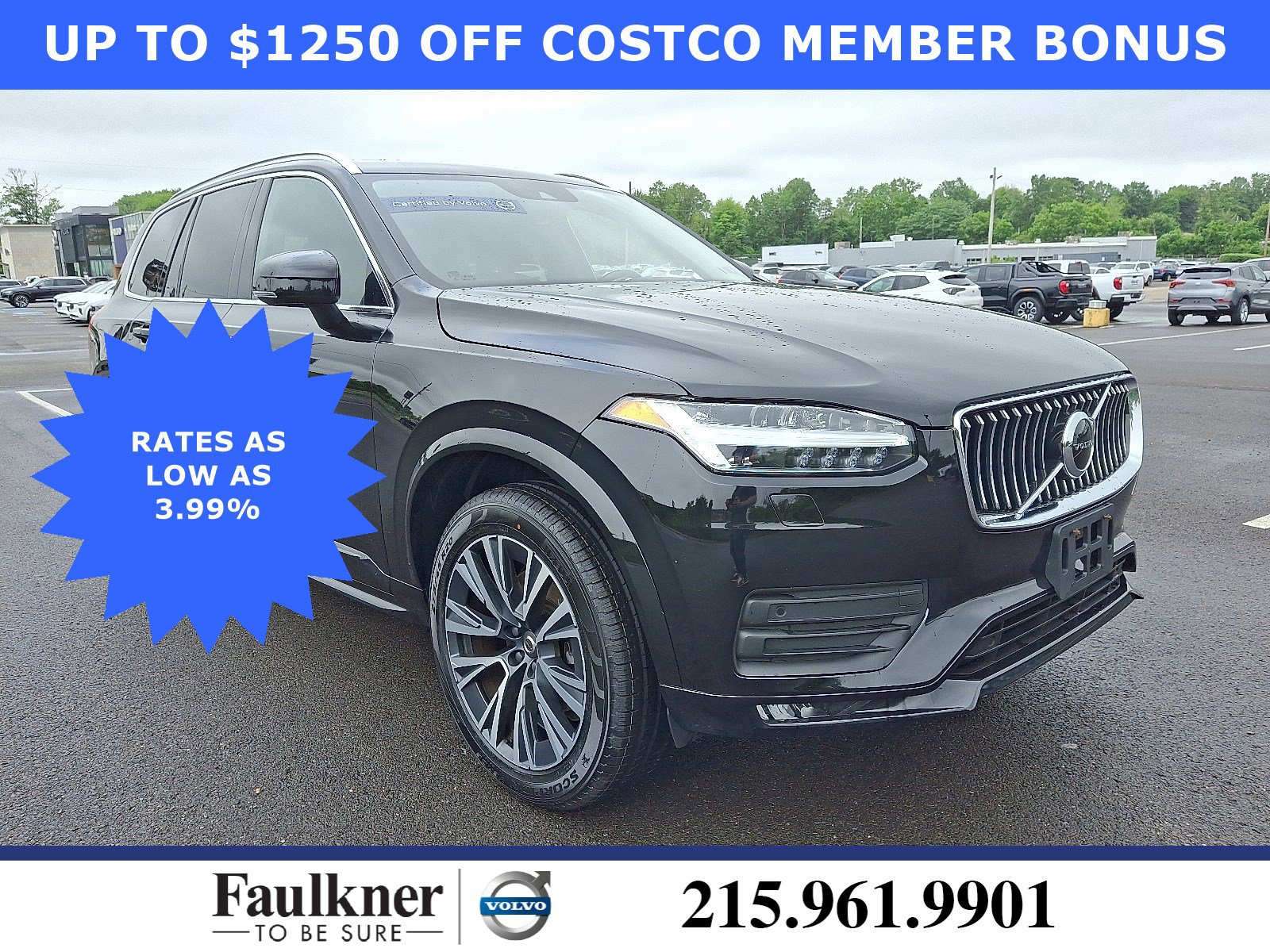 Certified 2022 Volvo XC90 T6 Momentum w/ Climate Package