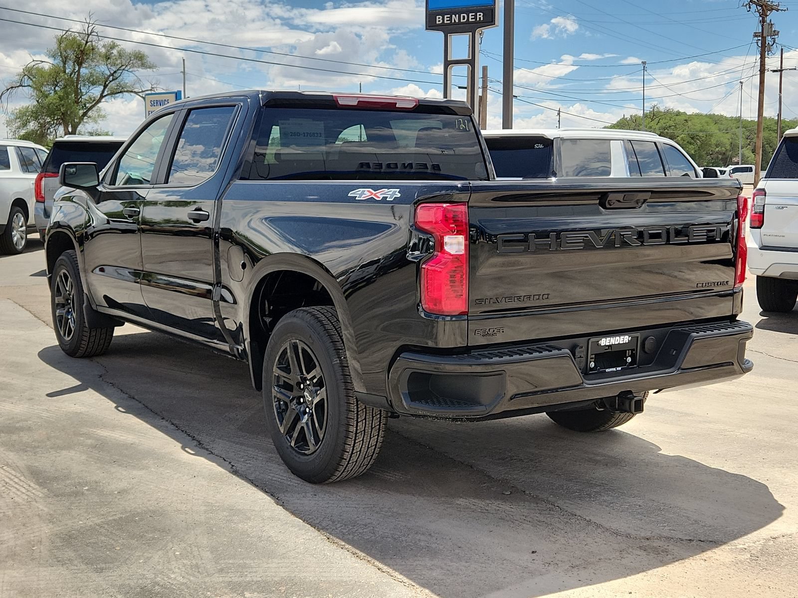 New 2026 Chevrolet Silverado 1500 Custom w/ LPO, Dark Essentials Package AWD/4WD image 3