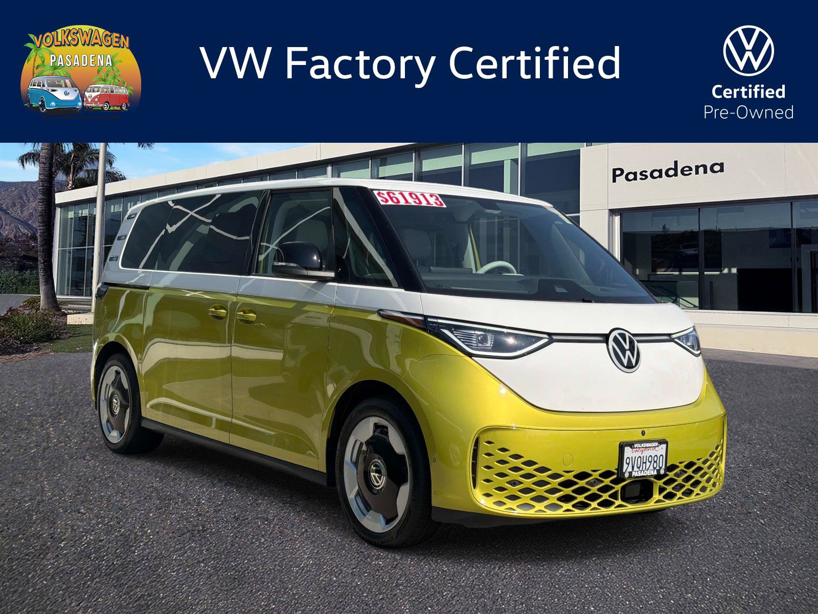 Certified 2025 Volkswagen ID. Buzz Pro S Plus