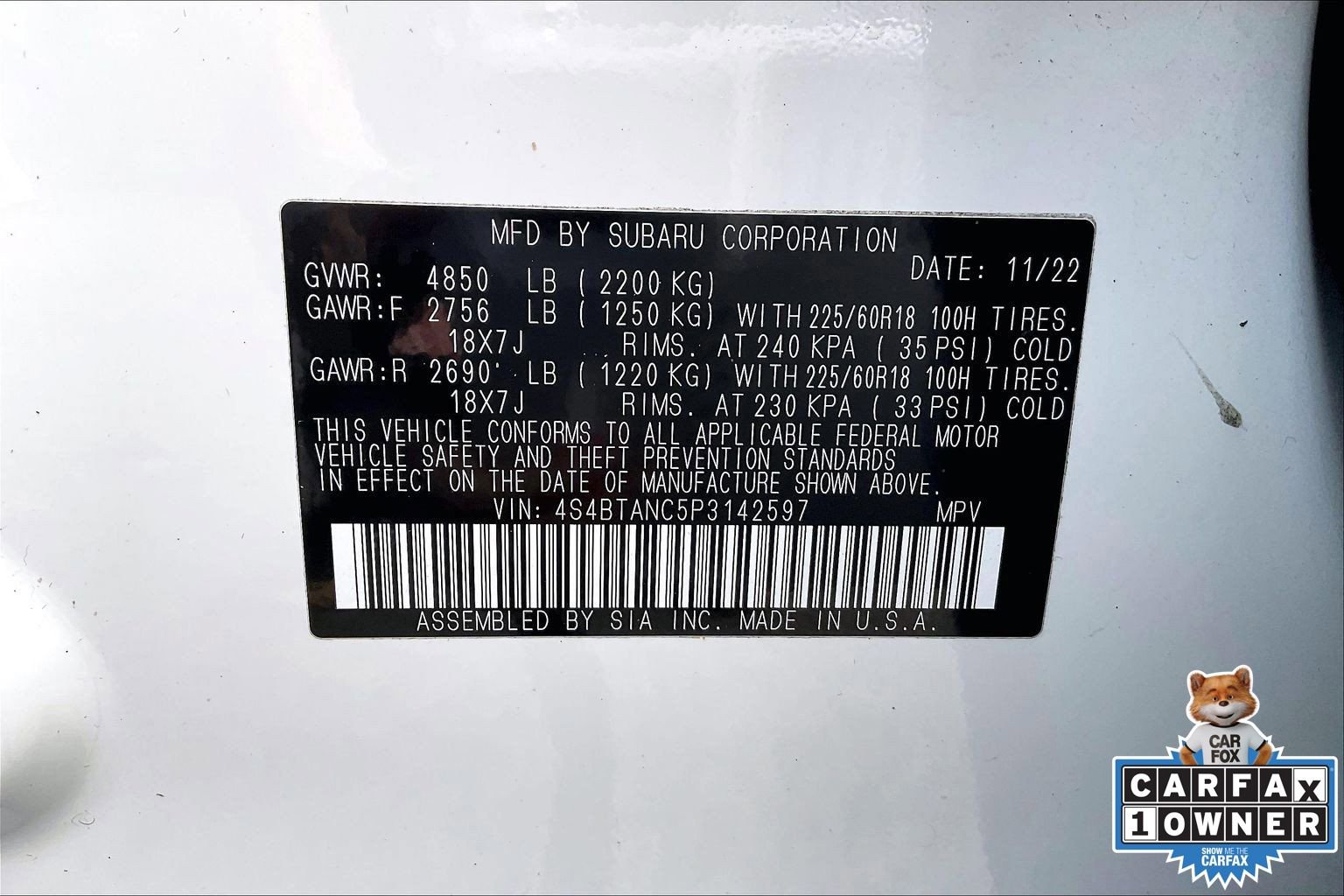 Certified 2023 Subaru Outback Limited image 30