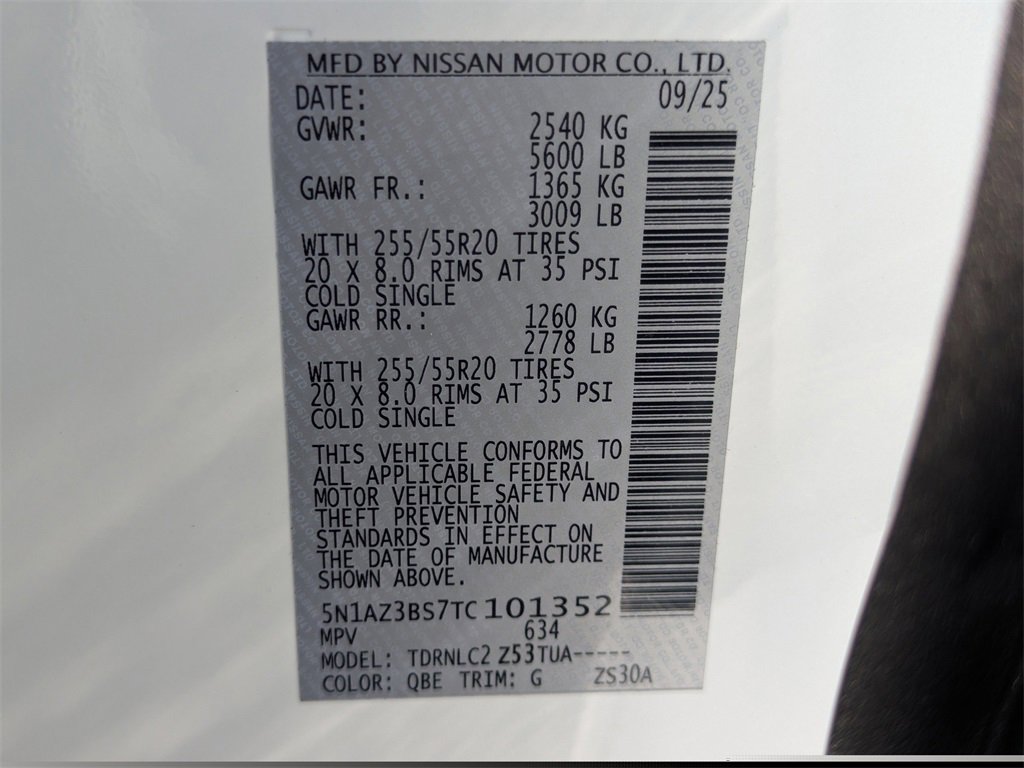 New 2026 Nissan Murano SV image 22
