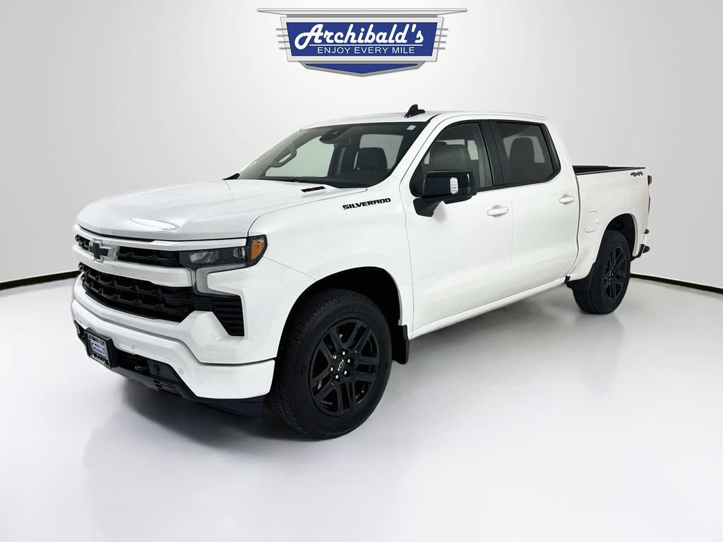 Used 2025 Chevrolet Silverado 1500 RST w/ Dark Appearance Package AWD/4WD image 3
