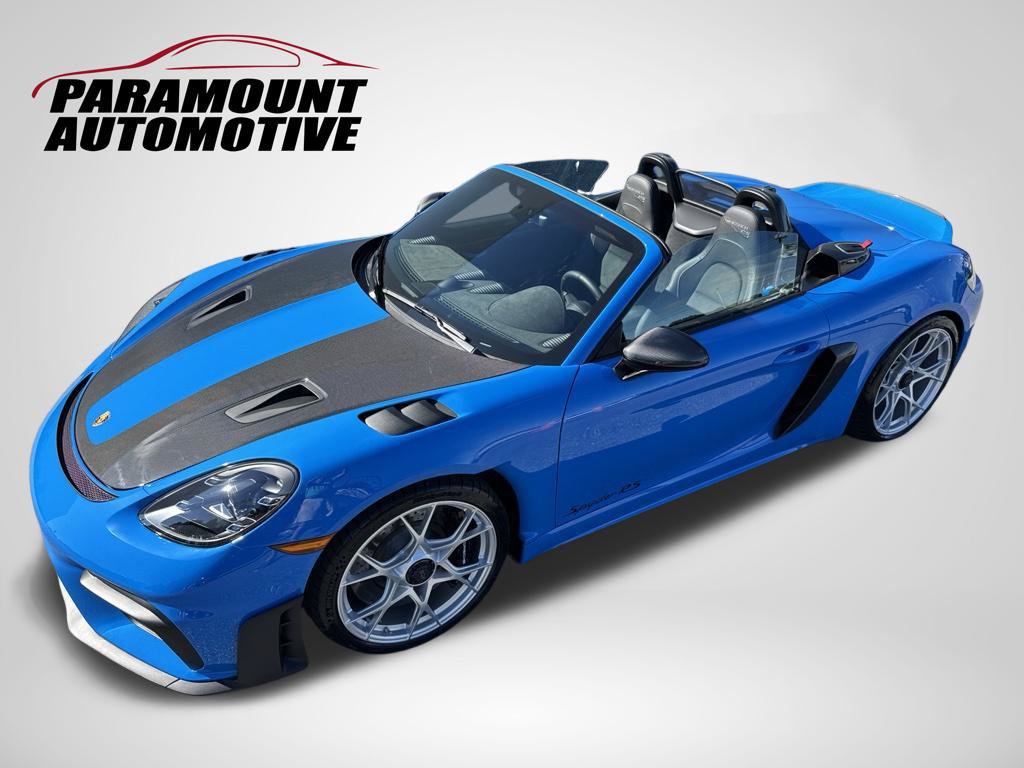 Used 2025 Porsche 718 Boxster Spyder RS w/ Weissach Package RWD image 18