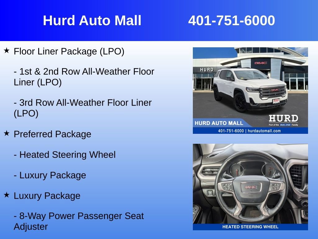 Used 2023 GMC Acadia AT4 w/ Technology Package image 12