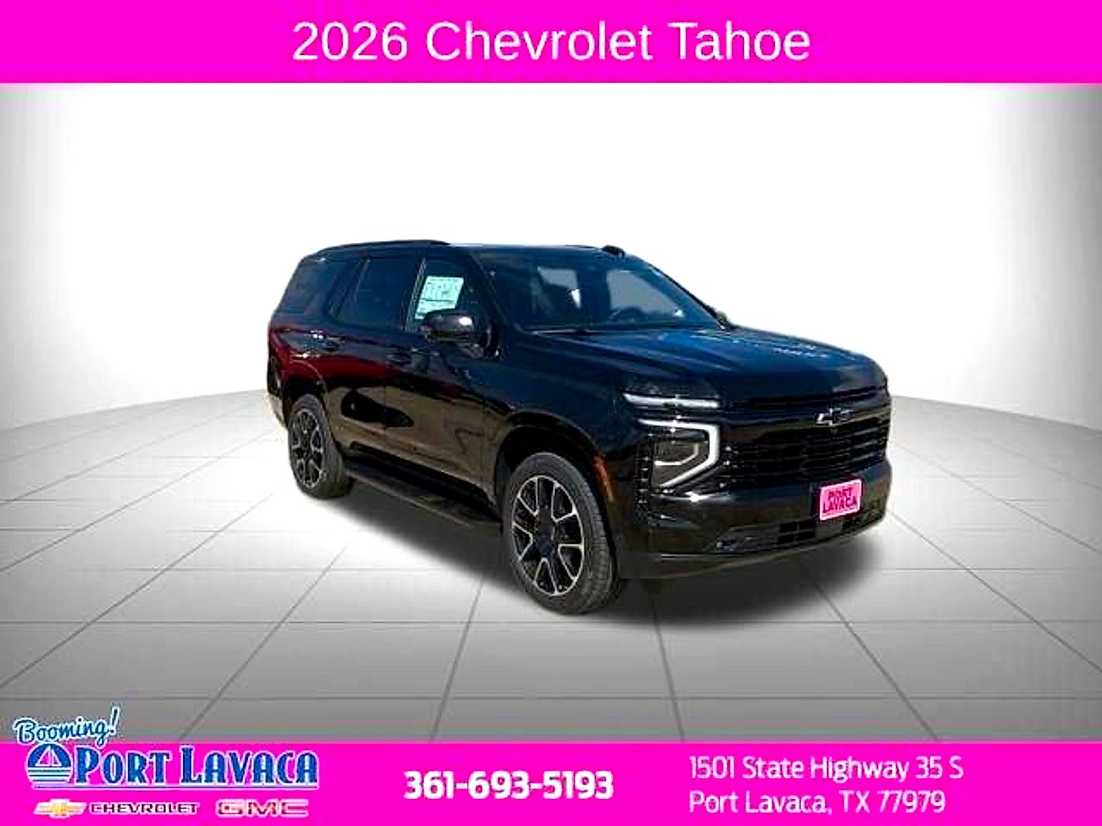 New 2026 Chevrolet Tahoe RST w/ Comfort Package