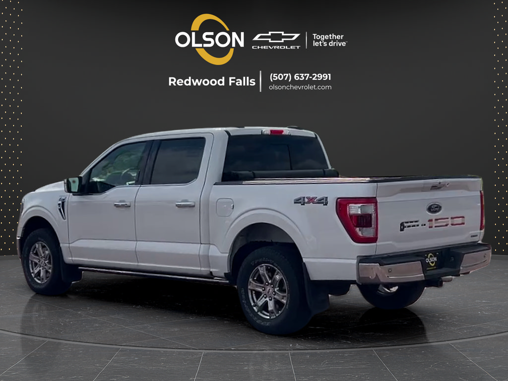 Used 2021 Ford F150 Lariat w/ Equipment Group 502A High AWD/4WD image 3