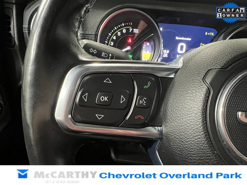 Used 2021 Jeep Wrangler Unlimited Rubicon 4xe w/ Steel Bumper Group image 14