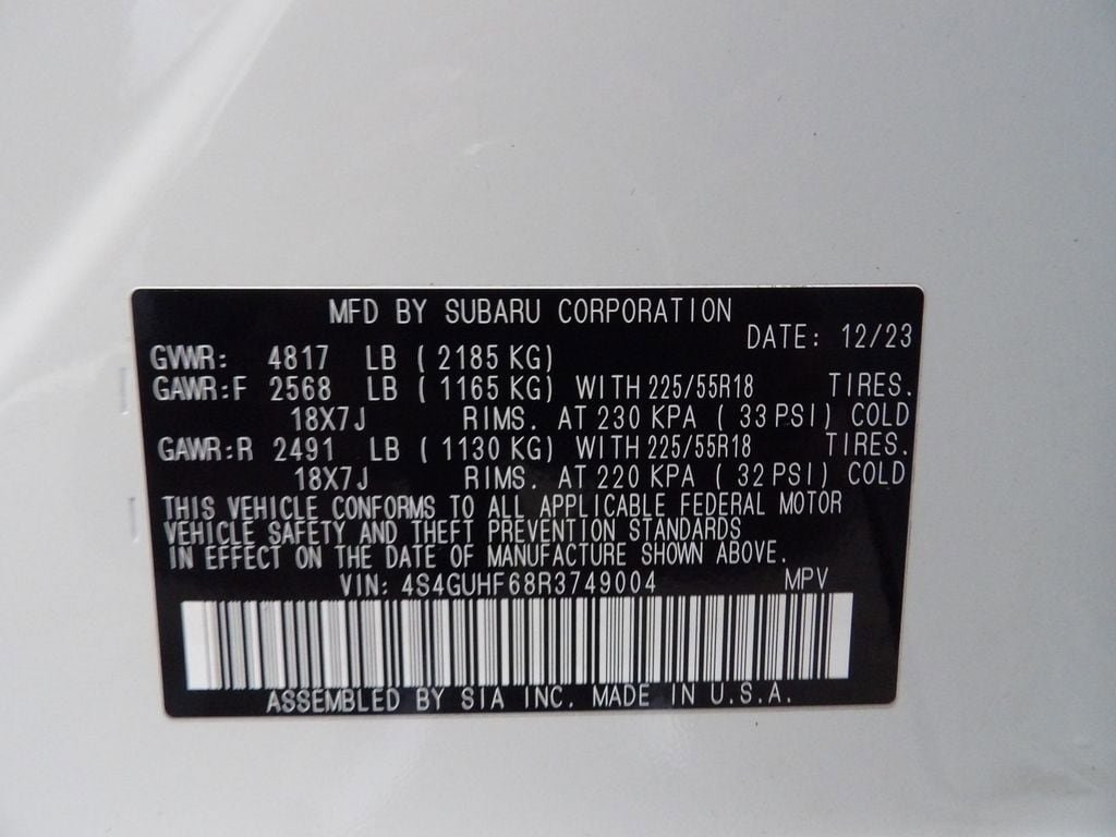 Used 2024 Subaru Crosstrek 2.5i Sport w/ Popular Package #4A AWD/4WD image 31