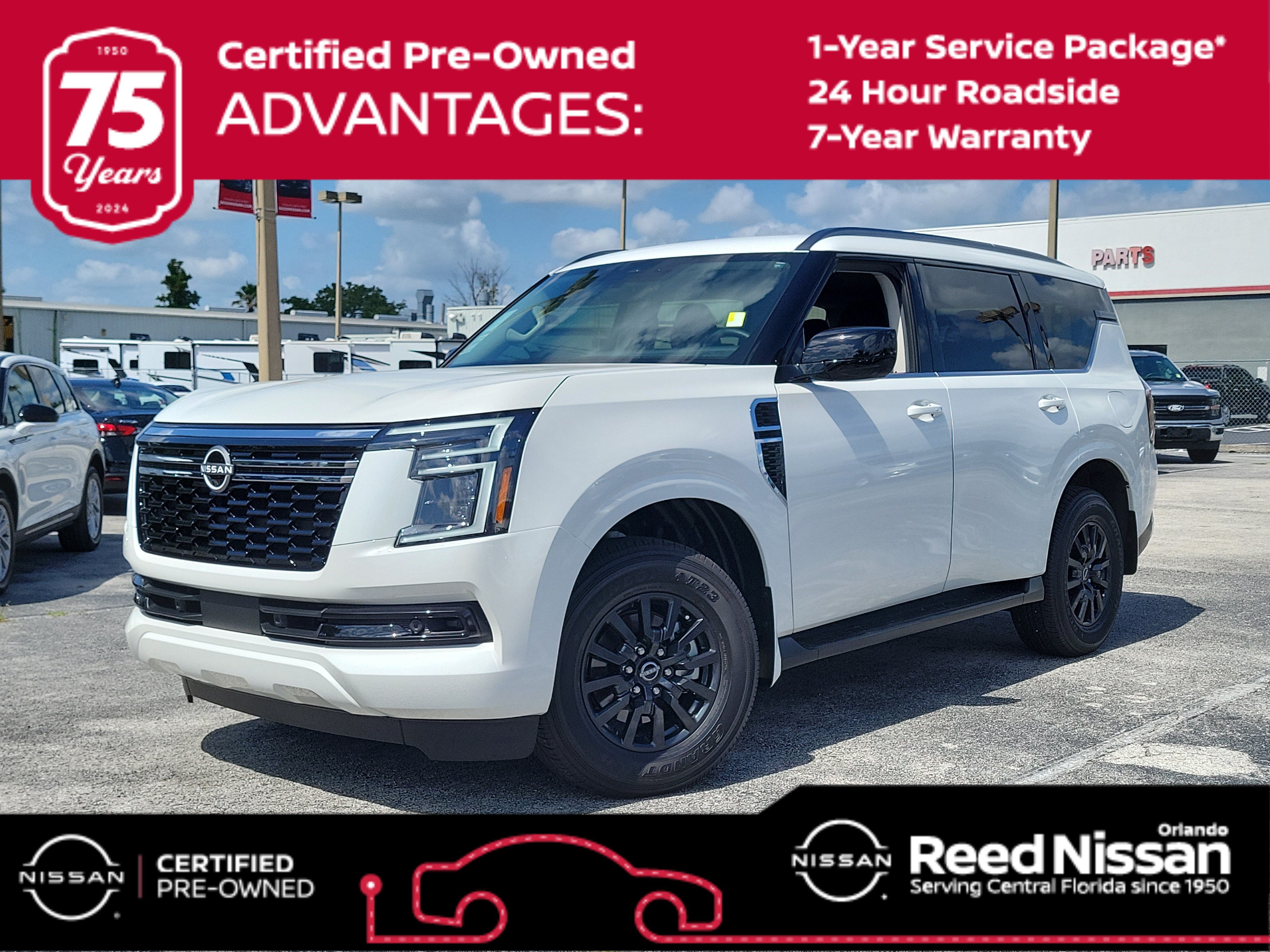 Certified 2025 Nissan Armada SV