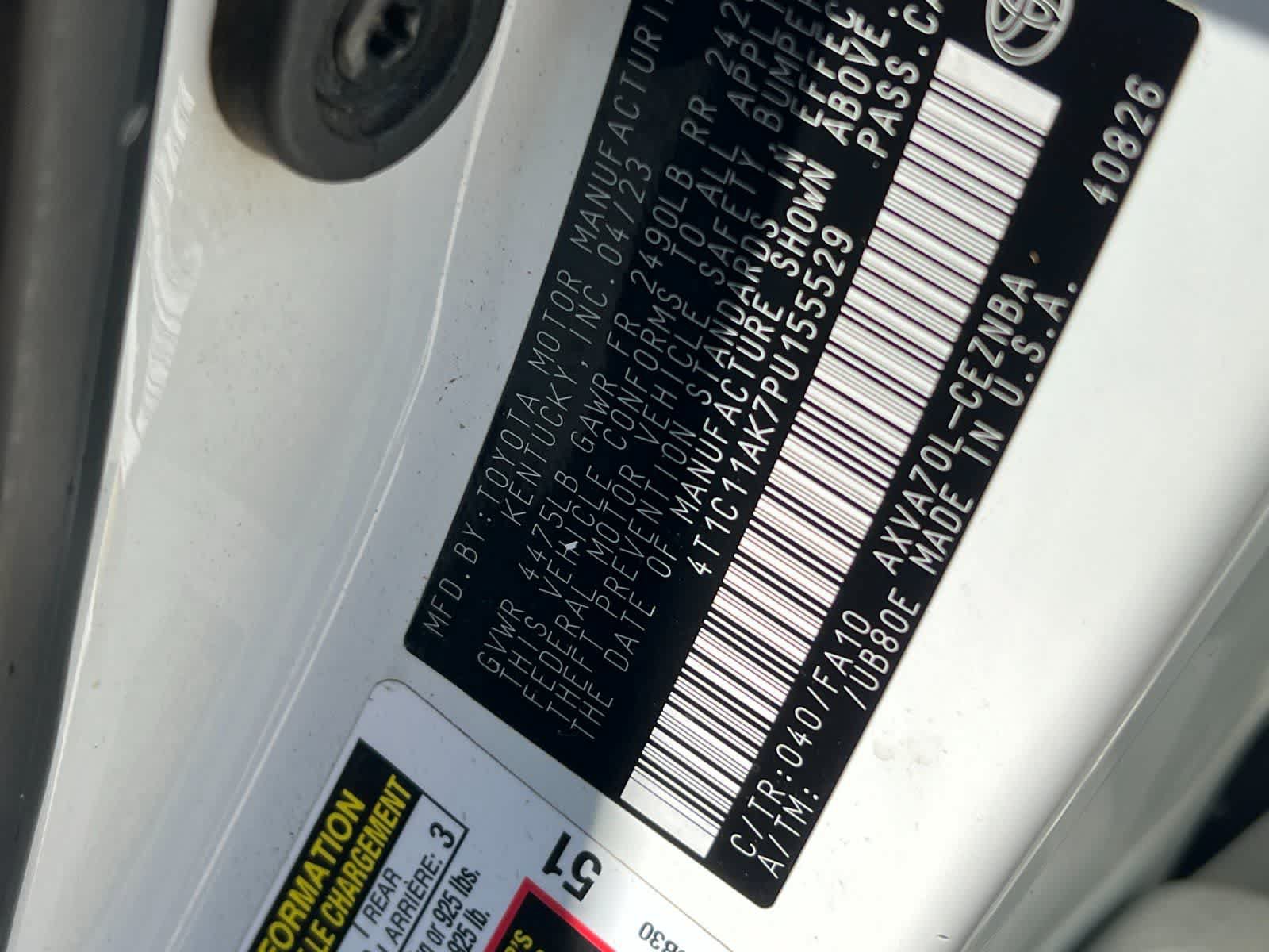 Used 2023 Toyota Camry LE FWD image 30