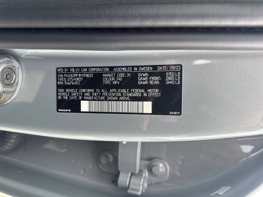 Used 2024 Volvo XC90 B6 Ultimate w/ Protection Package Premier AWD/4WD image 21