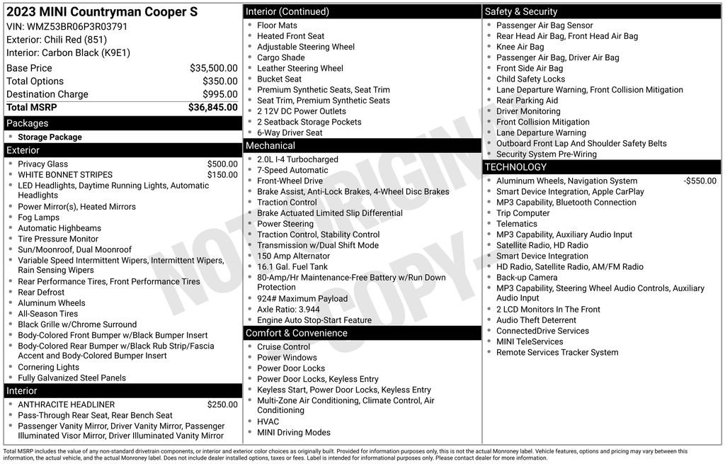 Used 2023 MINI Cooper Countryman S FWD image 5