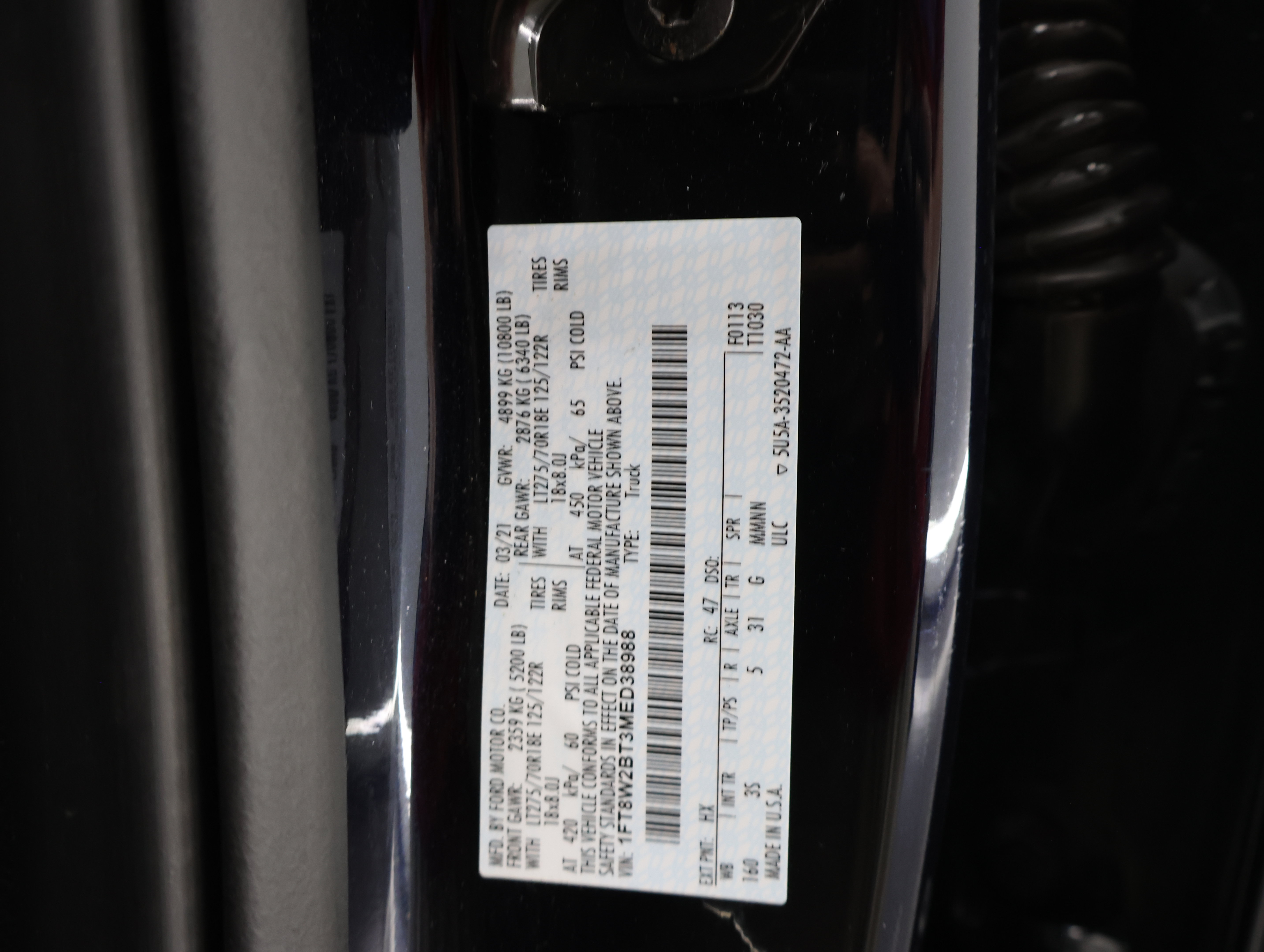 Used 2021 Ford F250 XLT w/ XLT Premium Package AWD/4WD image 61