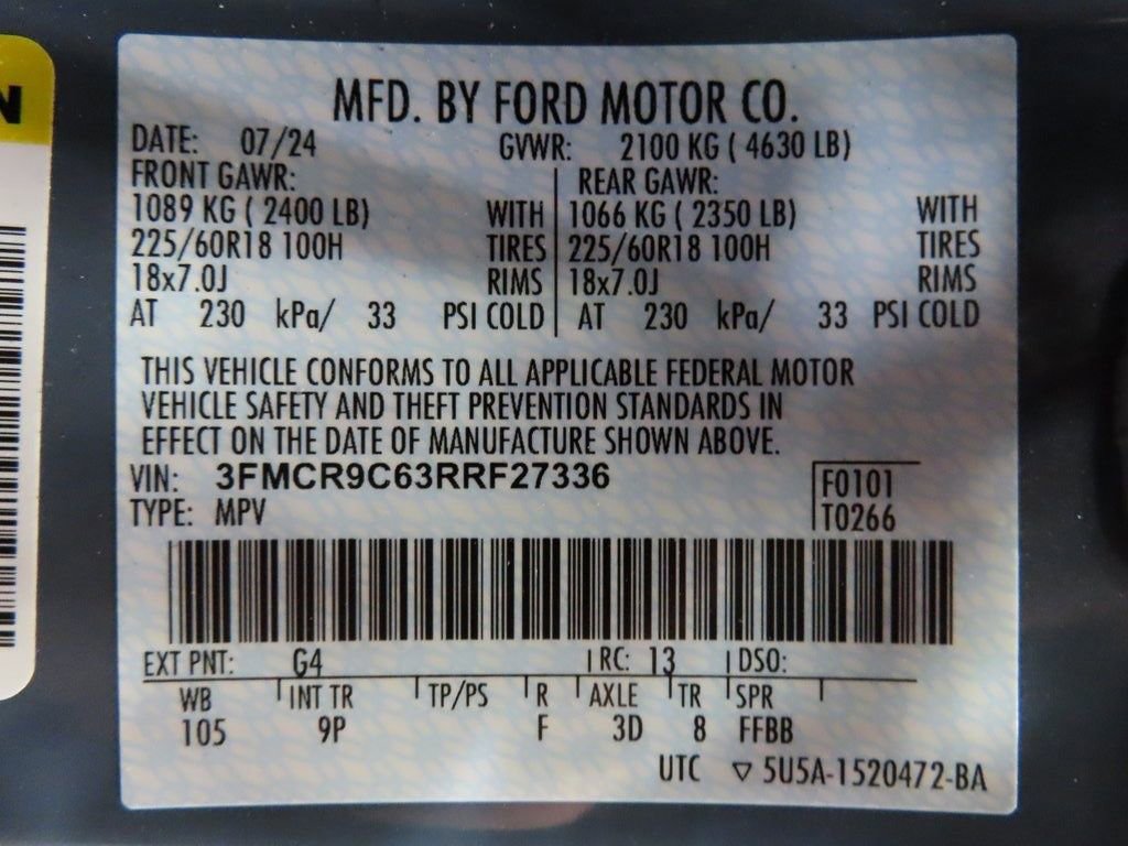 Used 2024 Ford Bronco Sport Outer Banks w/ Tech Package AWD/4WD image 62