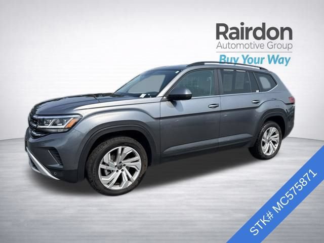 Used 2021 Volkswagen Atlas SE AWD/4WD image 3